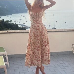 House of CB Floral Midi Dress